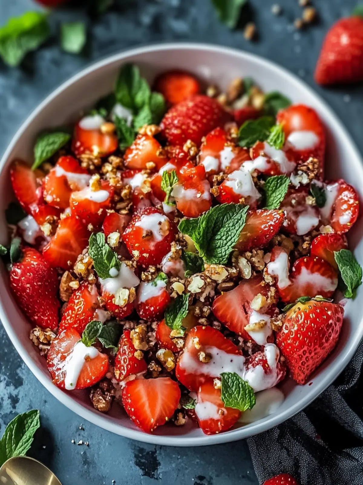 Refreshing Delicious Strawberry Crackle Salad for Summer Fun 3 Refreshing Delicious Strawberry Crackle Salad