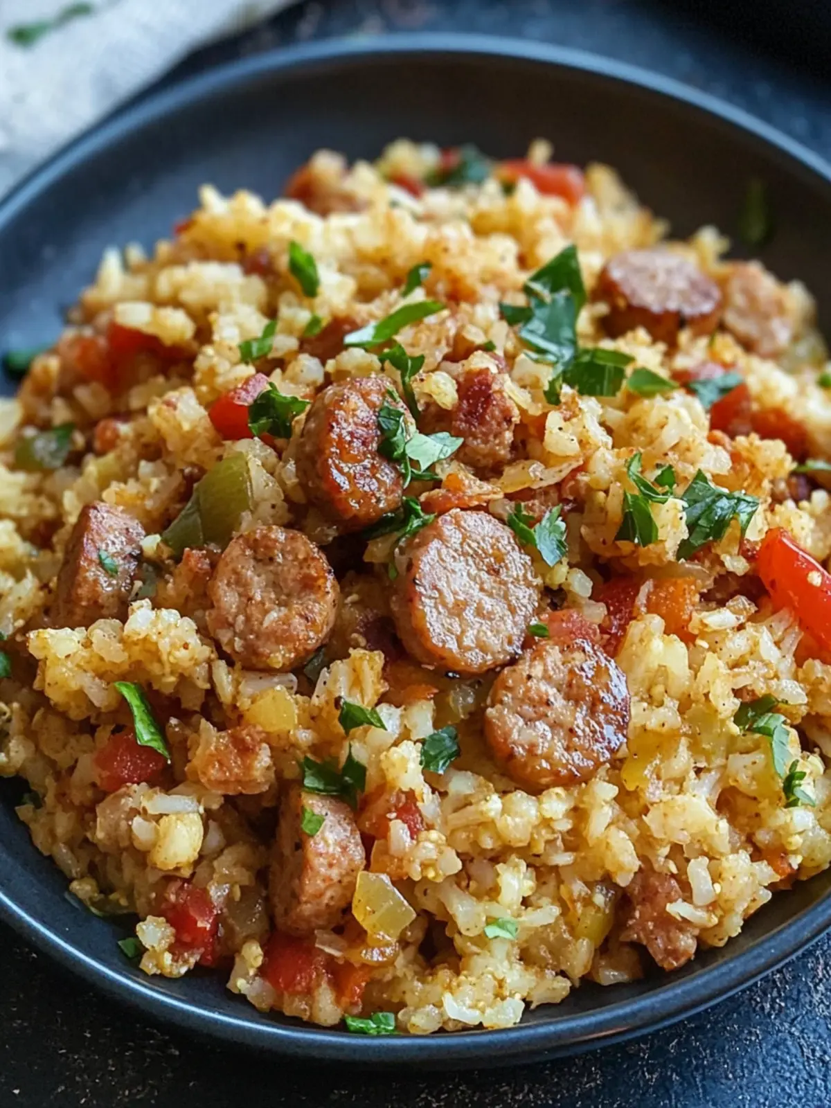 Savor Easy Cajun Sausage Cauliflower Rice for Healthy Nights 4 Easy Cajun Sausage Cauliflower Rice