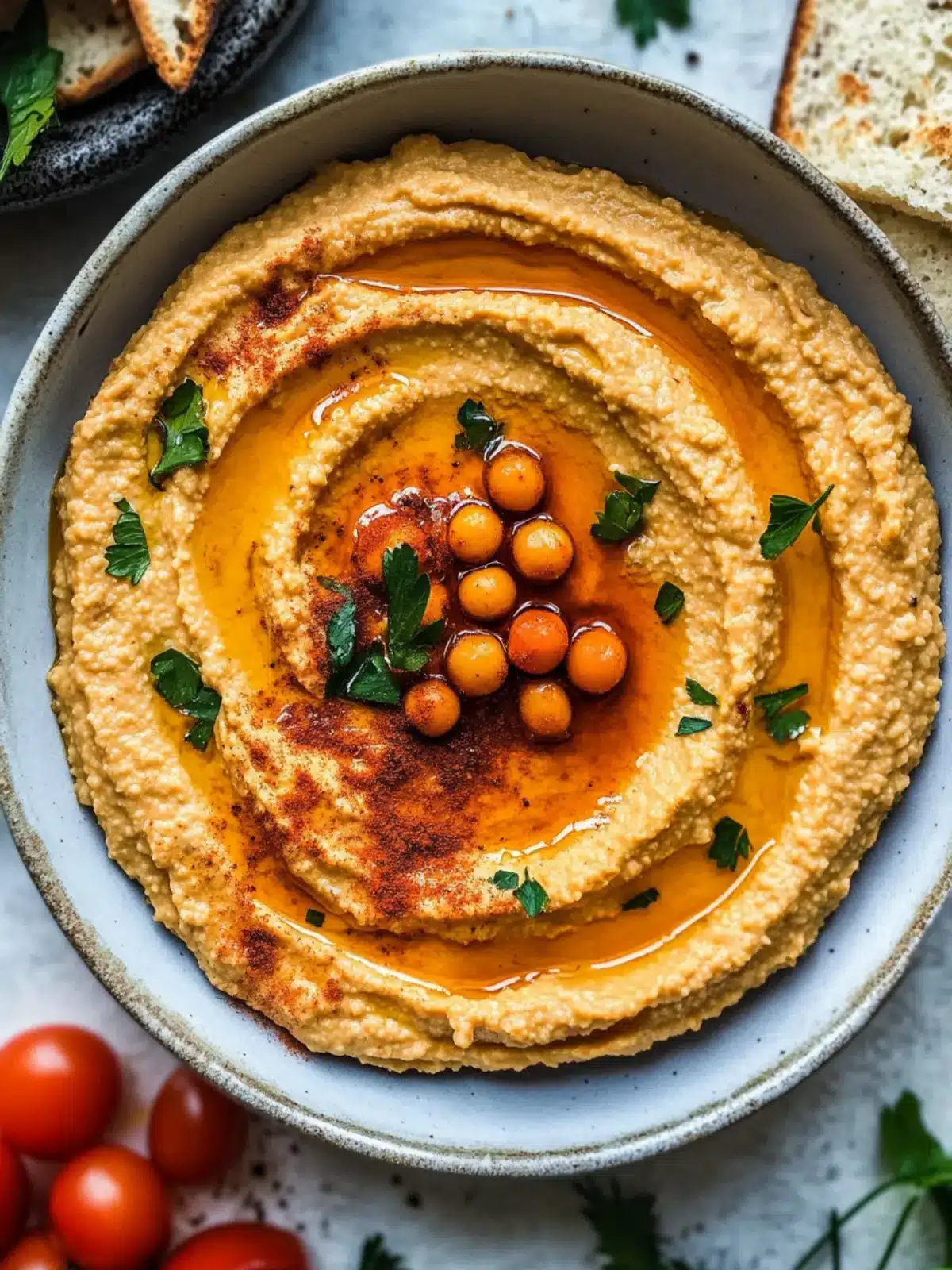 Spicy Harissa Pepper Hummus: A Flavorful Twist on Tradition 3 Spicy Harissa Pepper Hummus