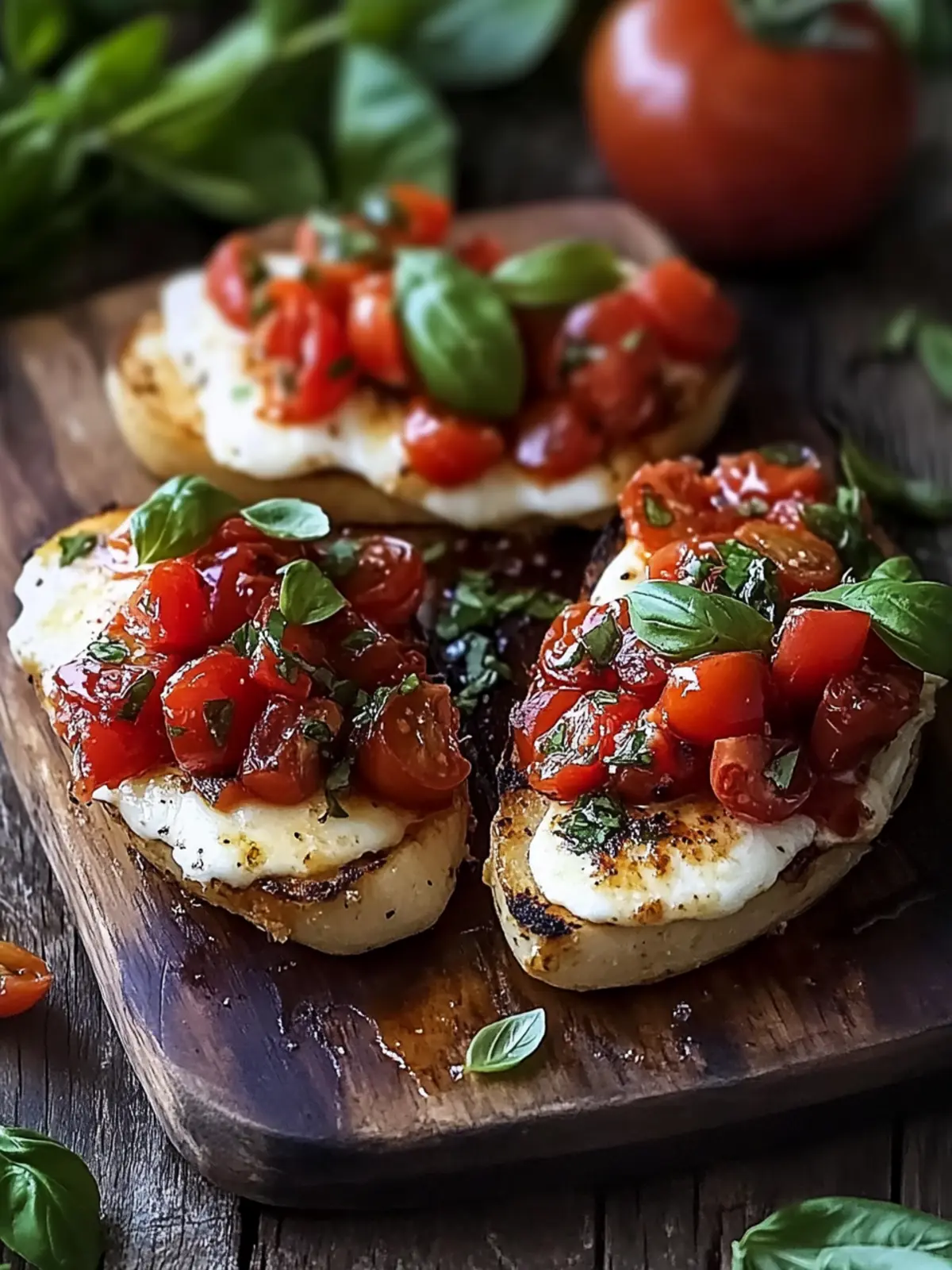 Mozzarella Bruschetta Chicken: A Flavor-Packed Family Favorite 4 Mozzarella Bruschetta Chicken