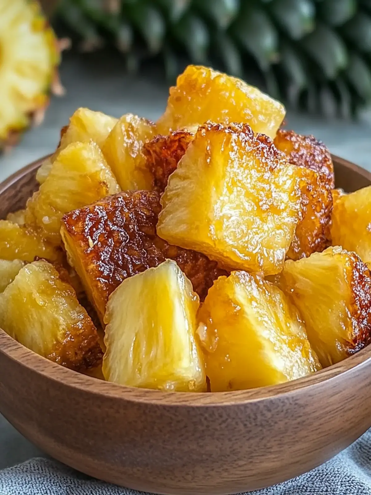 Air Fryer Pineapple Chunks: Sweet & Healthy Tropical Delight 2 Air Fryer Pineapple Chunks