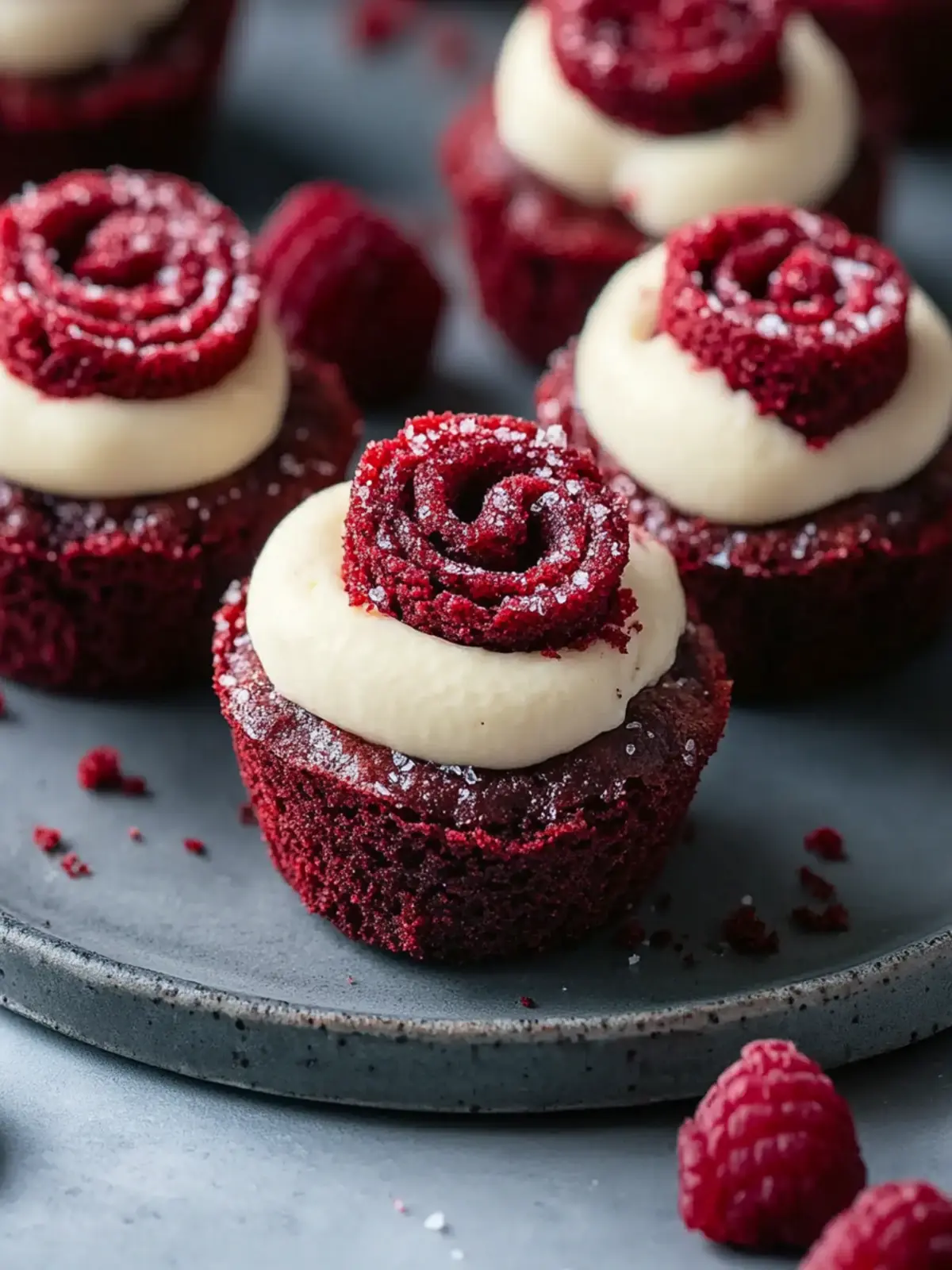 Decadent Homemade Red Velvet Brownie Bites with Cream Cheese Swirl 2 Homemade Red Velvet Brownie Bites