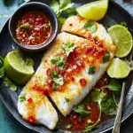 Crispy White Fish Fillets with Tamarind Lime Chilli Sauce Magic 5 Crispy White Fish Fillets with Tamarind Lime and Chilli Sauce