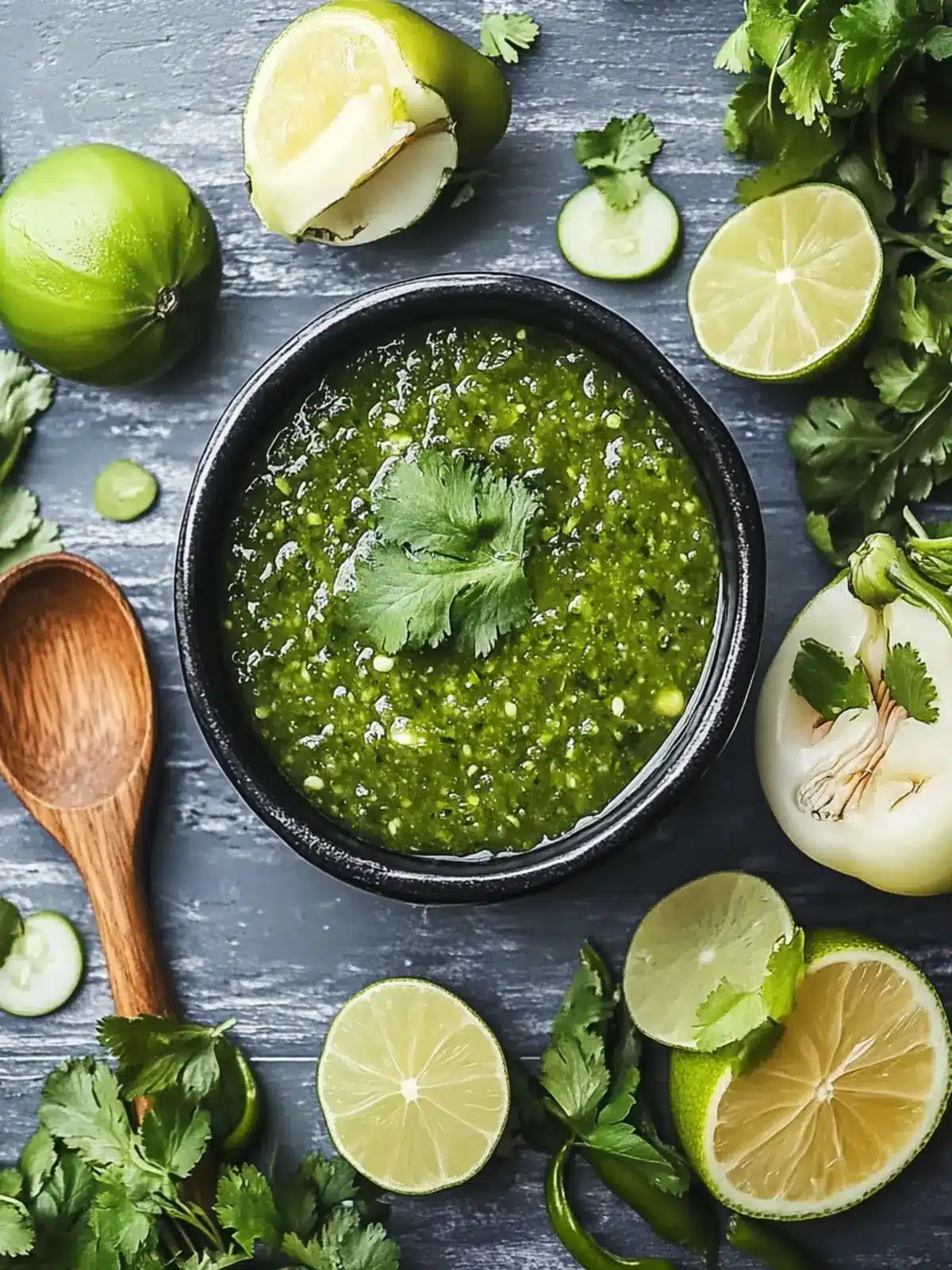 Tomatillo Green Chili Salsa: Fresh, Quick, and Flavorful Delight 3 Tomatillo Green Chili Salsa