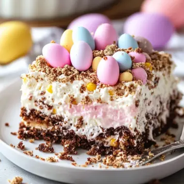 Delicious Easter Dirt Cake Casserole for a No-Bake Delight 9 Easter Dirt Cake Casserole