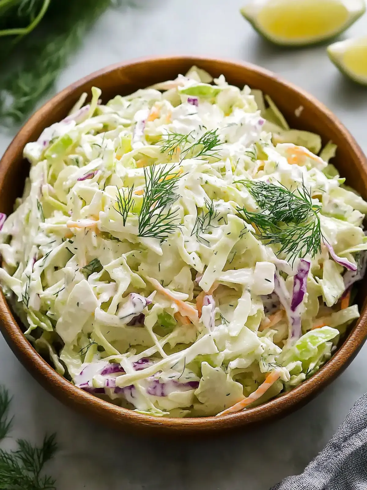 Zesty Quick Dill Coleslaw Dressing for Fresh Summer Meals 4 Quick Dill Coleslaw Dressing