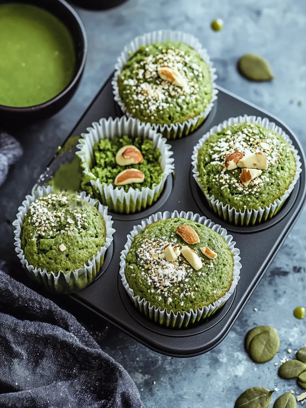 Delicious Healthy Matcha Muffins You'll Love for Anytime Snacking 4 Delicious Healthy Matcha Muffins