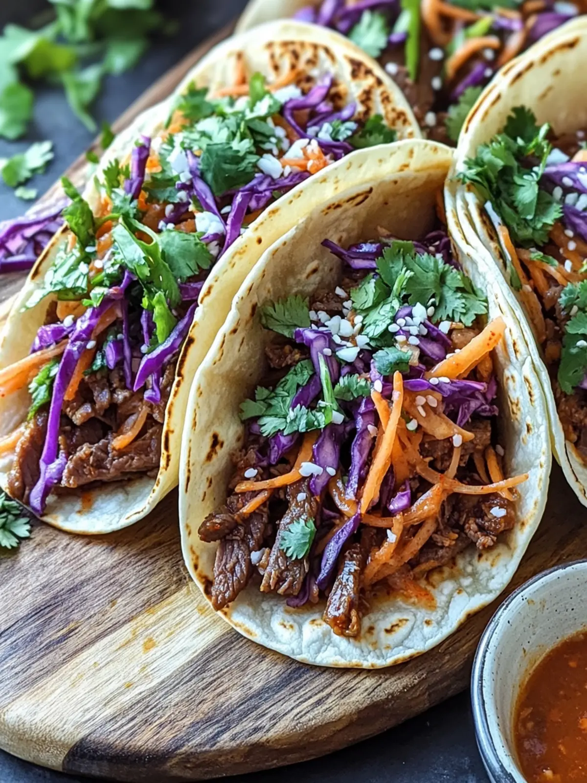 Savory Korean Beef Tacos with Gochujang Slaw You’ll Love 5 Korean Beef Tacos with Gochujang Slaw