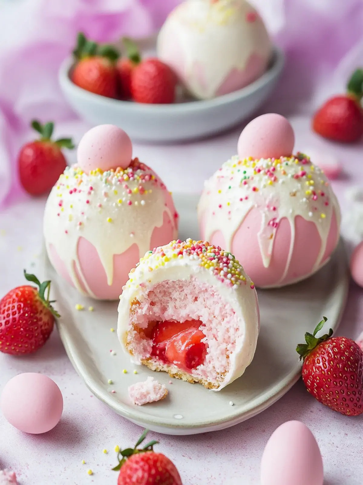 Strawberry Shortcake Easter Egg Bombs for a Festive Surprise 4 Strawberry Shortcake Easter Egg Bombs