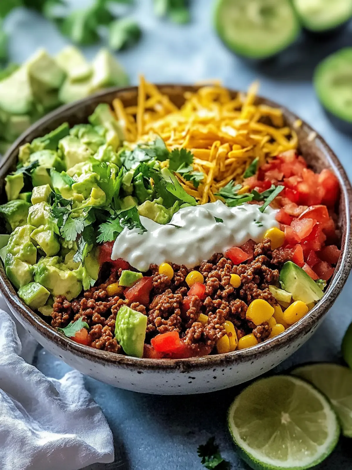 Delicious Tasty Ground Beef Taco Bowls for Easy Family Meals 4 Tasty Ground Beef Taco Bowls