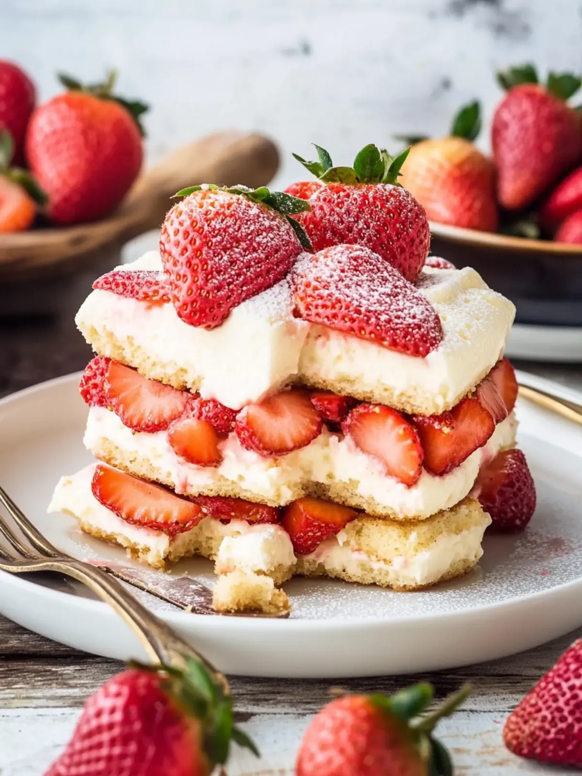 Delicious No-Bake Strawberry Tiramisu for Summer Bliss 2 Strawberry Tiramisu