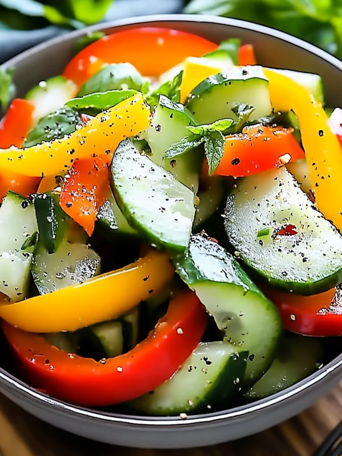 Refreshing Cucumber Sweet Pepper Salad for a Vibrant Summer Bite 5 Refreshing Cucumber Sweet Pepper Salad