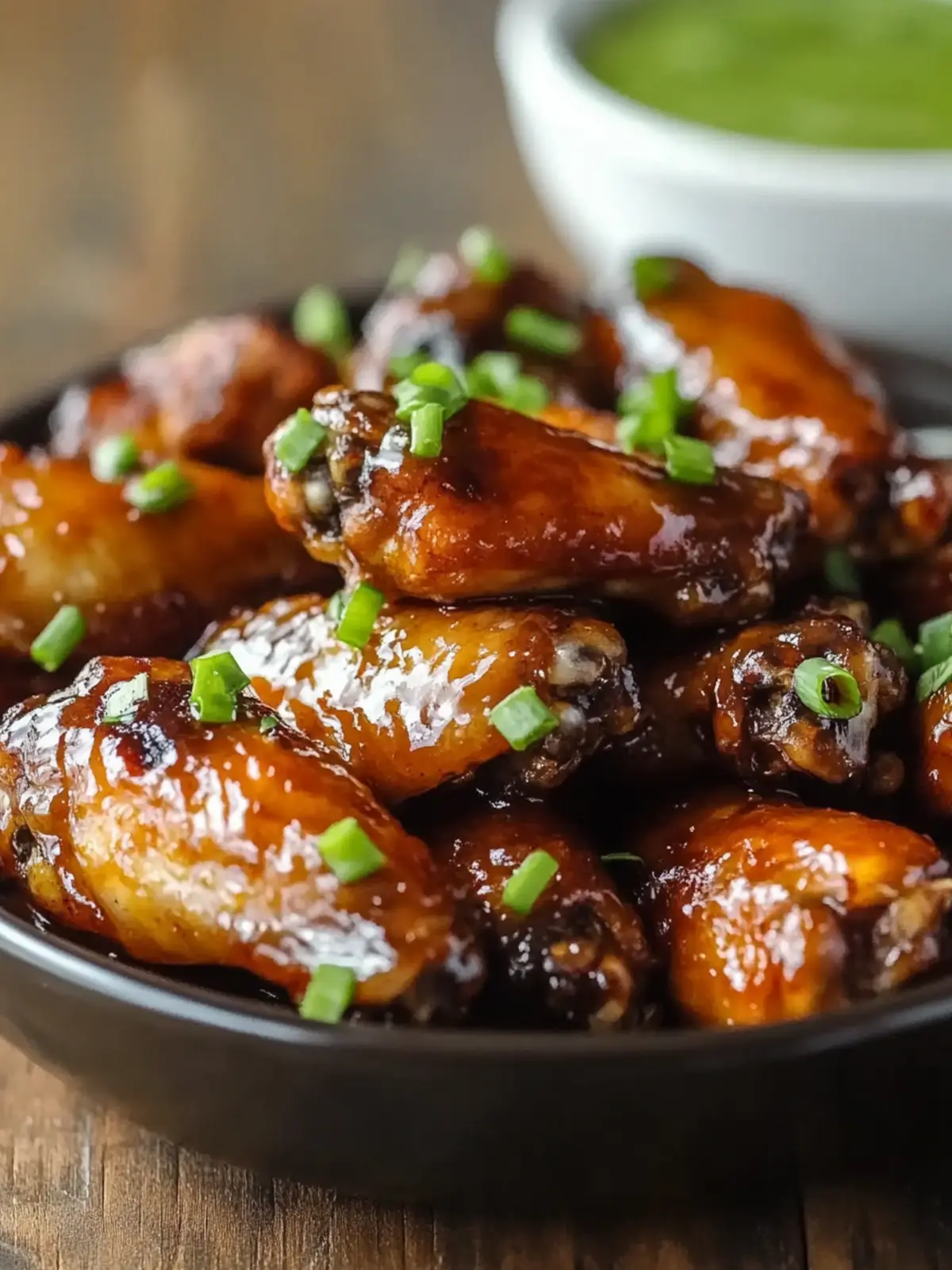 Crispy Oven Baked Chicken Wings with Sweet Honey Garlic Glaze 5 Crispy Oven Baked Chicken Wings with Sweet Honey Garlic Glaze