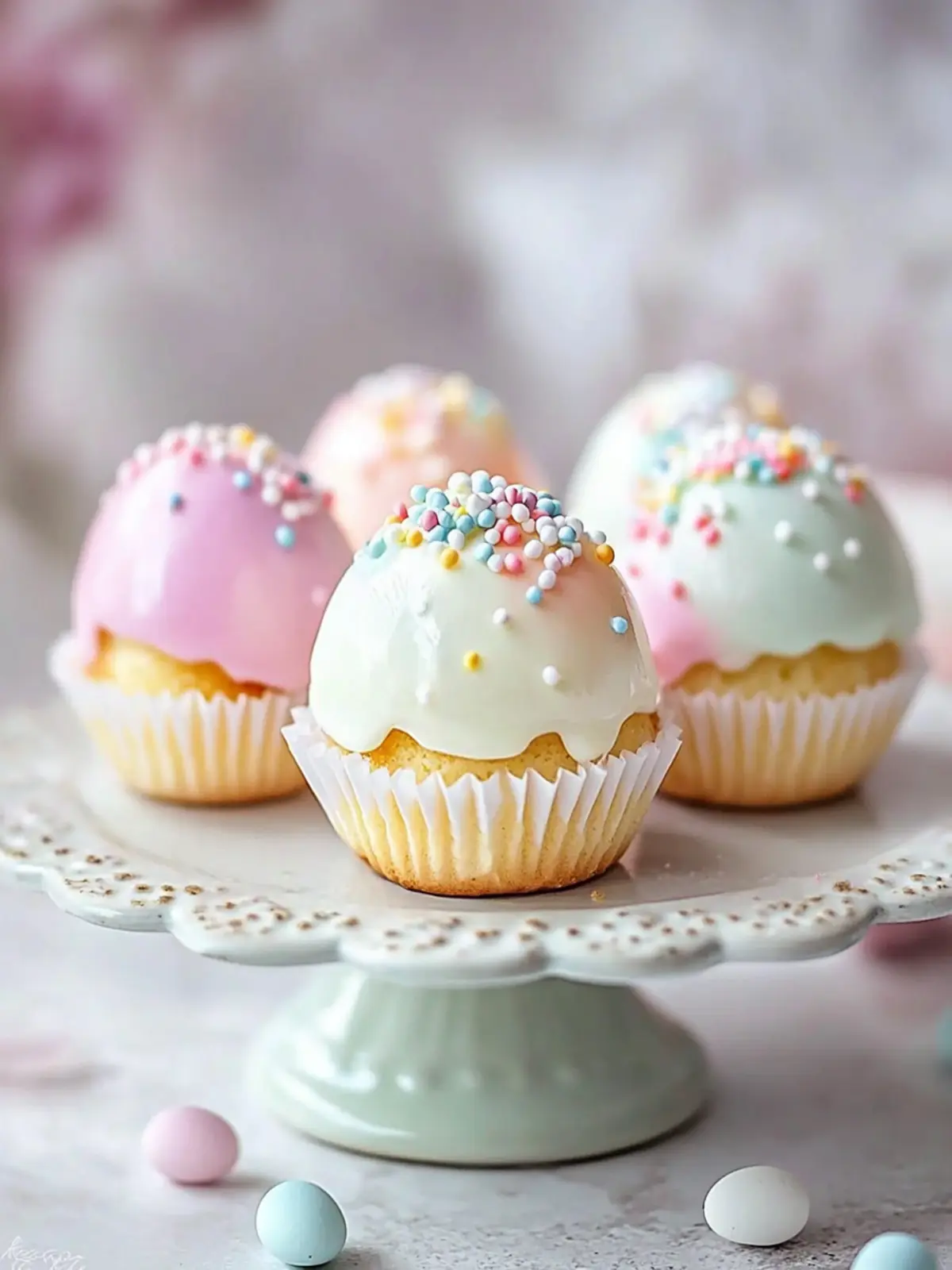 Delicious Mini Easter Egg Cakes to Brighten Your Spring Celebrations 2 Mini Easter Egg Cakes