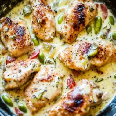 Creamy Pepperoncini Chicken Skillet: Quick Comfort in a Pan 9 Creamy Pepperoncini Chicken Skillet