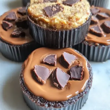 Peanut Butter Cup Stuffed Brookies: 3-Ingredient Delight 10 Peanut Butter Cup Stuffed Brookies