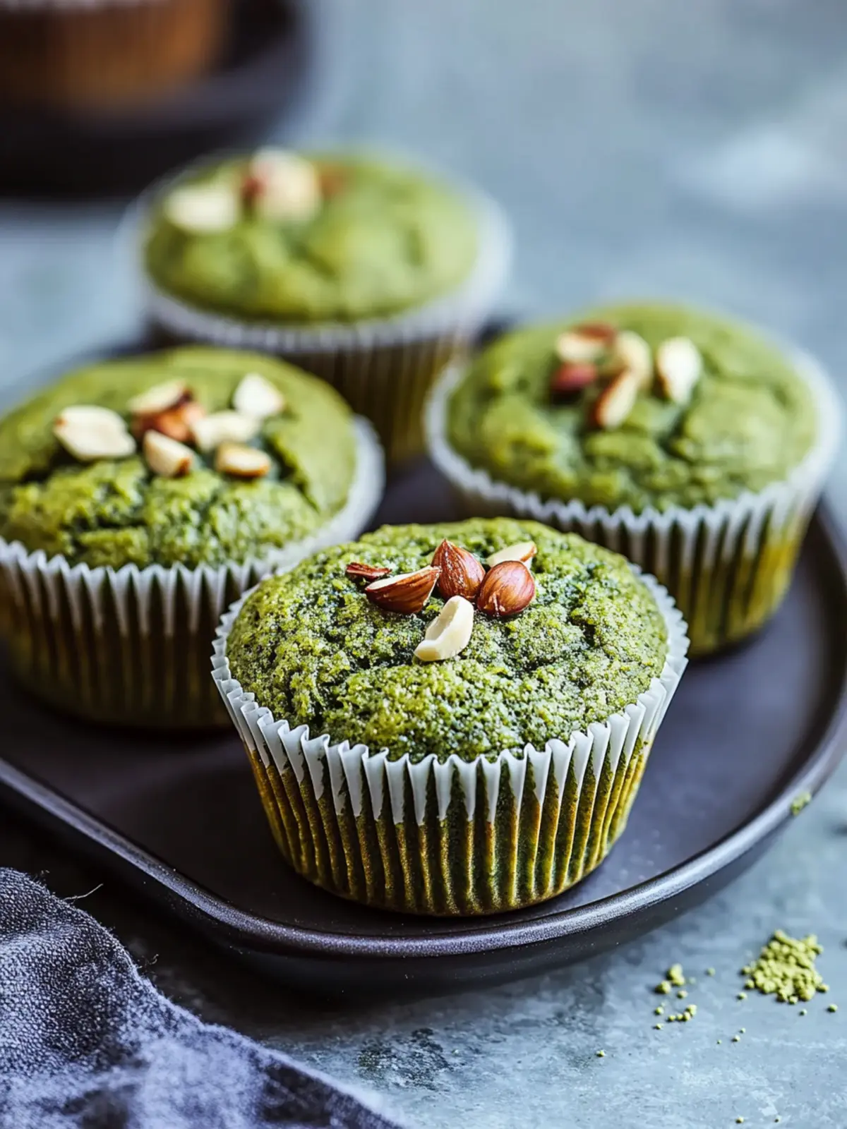 Delicious Healthy Matcha Muffins You'll Love for Anytime Snacking 2 Delicious Healthy Matcha Muffins