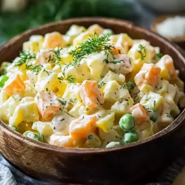 Authentic Russian Salad Olivye: A Comforting Classic Delight 9 Authentic Russian Salad ‘Olivye’