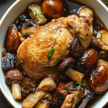 Savory Braised Chicken with Mushrooms & Lily Flowers Magic 9 Savory Braised Chicken with Mushrooms & Lily Flowers Delight