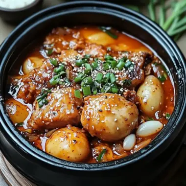 Cozy Up with Jjimdak Korean Braised Chicken Delight 10 Jjimdak Korean Braised Chicke