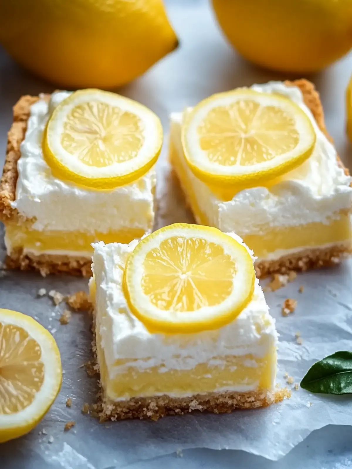 Zesty Lemon Cream Cheese Bars for a Refreshing Treat 3 Lemon Cream Cheese Bars