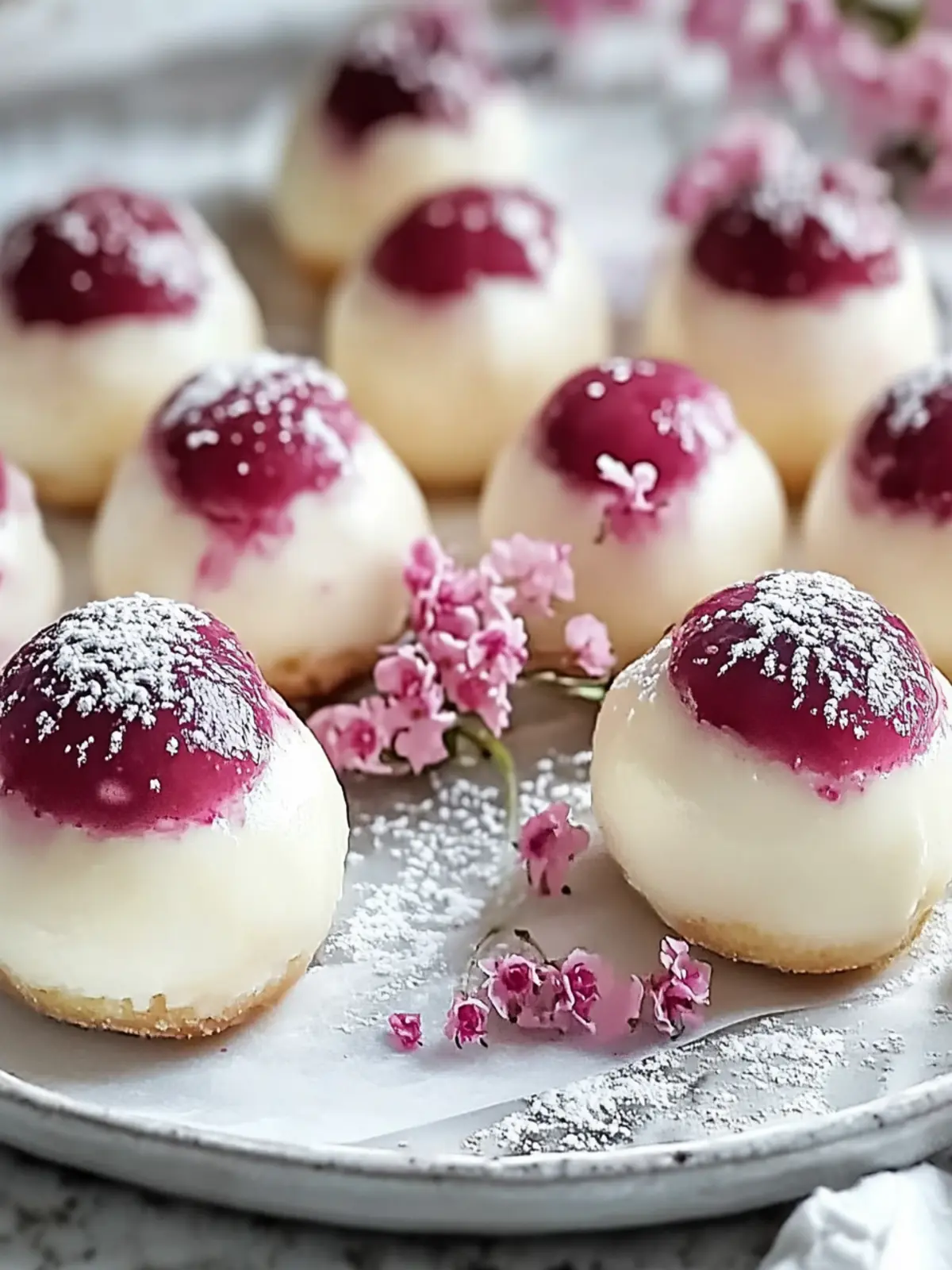 Rhubarb Cheesecake Bombs: Sweet, Tangy Treats You’ll Love 4 Rhubarb Cheesecake Bombs