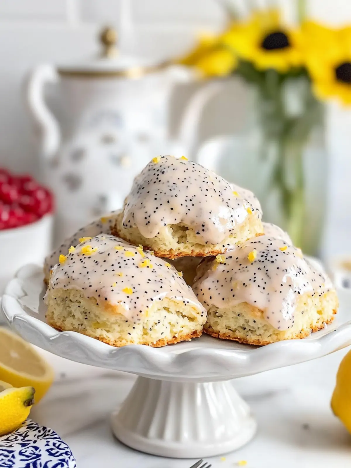 Ridiculously Easy Lemon Poppy Seed Scones for Perfect Mornings 3 Ridiculously Easy Lemon Poppy Seed Scones