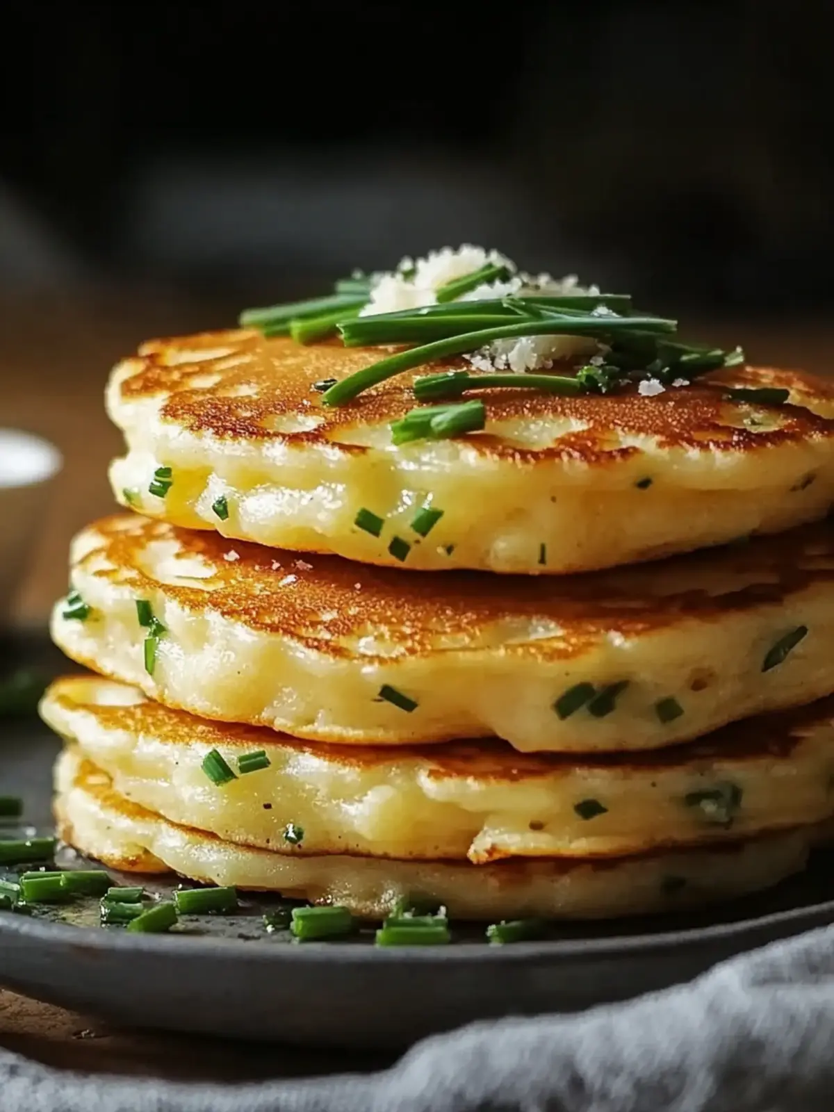Cheese & Chive Pancakes: Your New Savory Breakfast Obsession 3 Cheese & Chive Pancakes