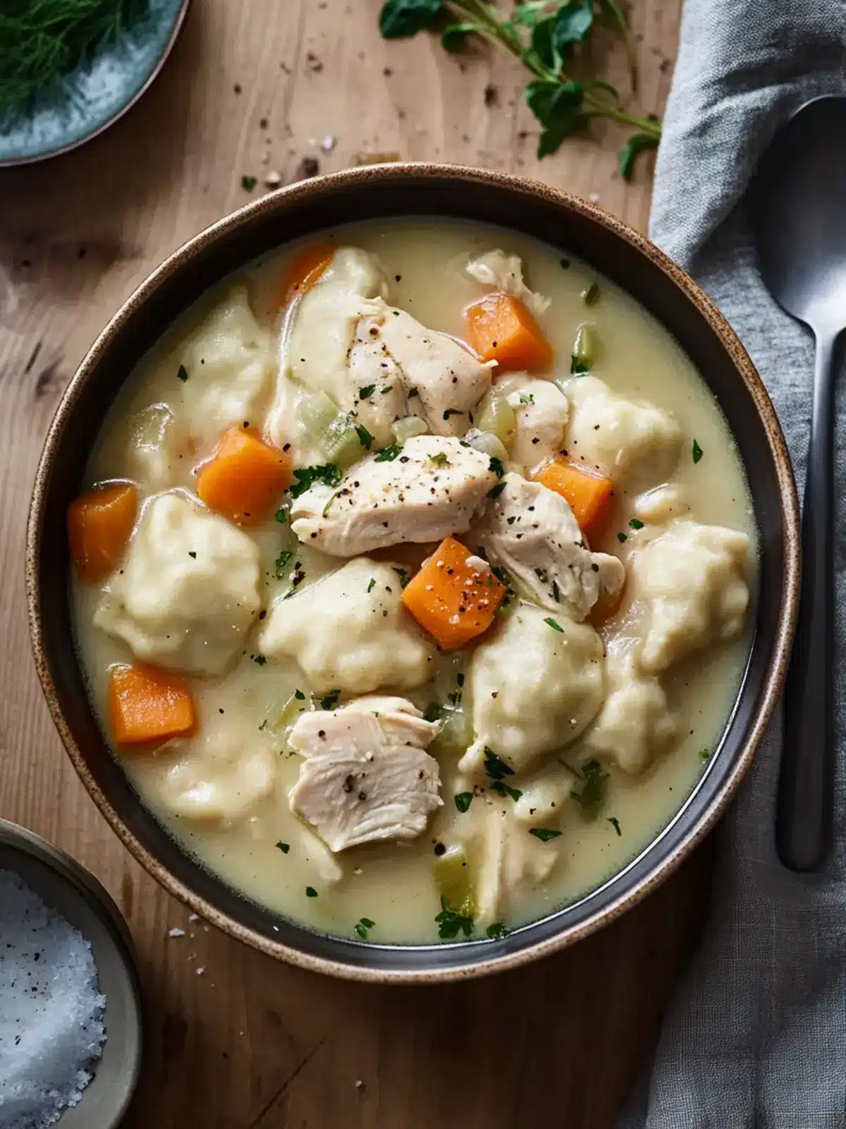 Hearty Chicken and Dumplings: Your Ultimate Comfort Bowl 5 Hearty Chicken and Dumplings