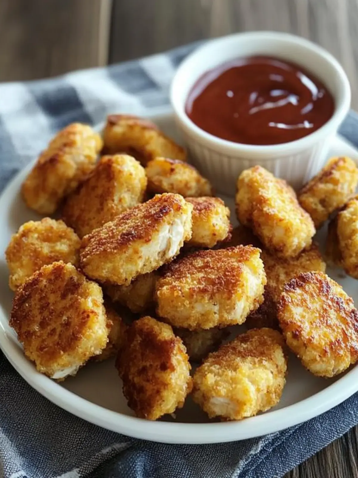 Easy Baked Chicken Nuggets Made with Canned Chicken Bliss 5 Easy Baked Chicken Nuggets (Made with Canned Chicken)