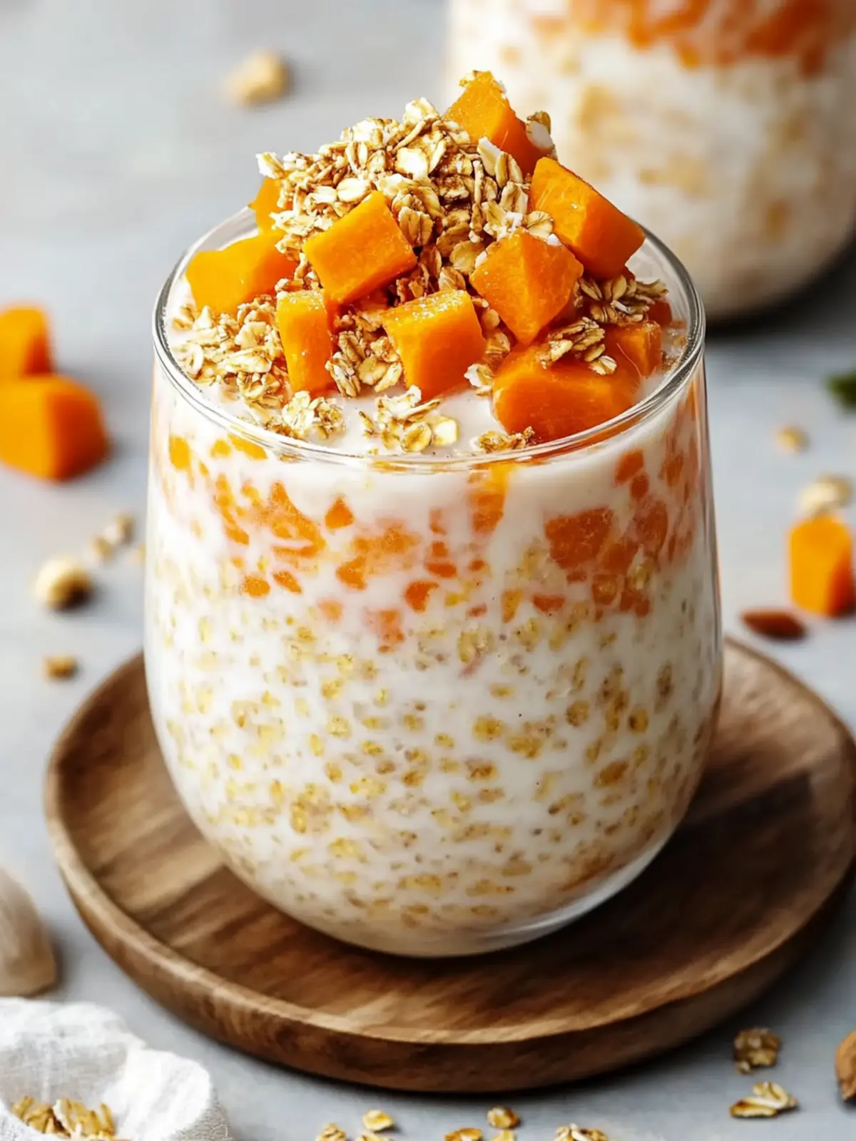 Carrot-Cake Overnight Oats: A Sweet Morning Boost! 3 Carrot-Cake Overnight Oats