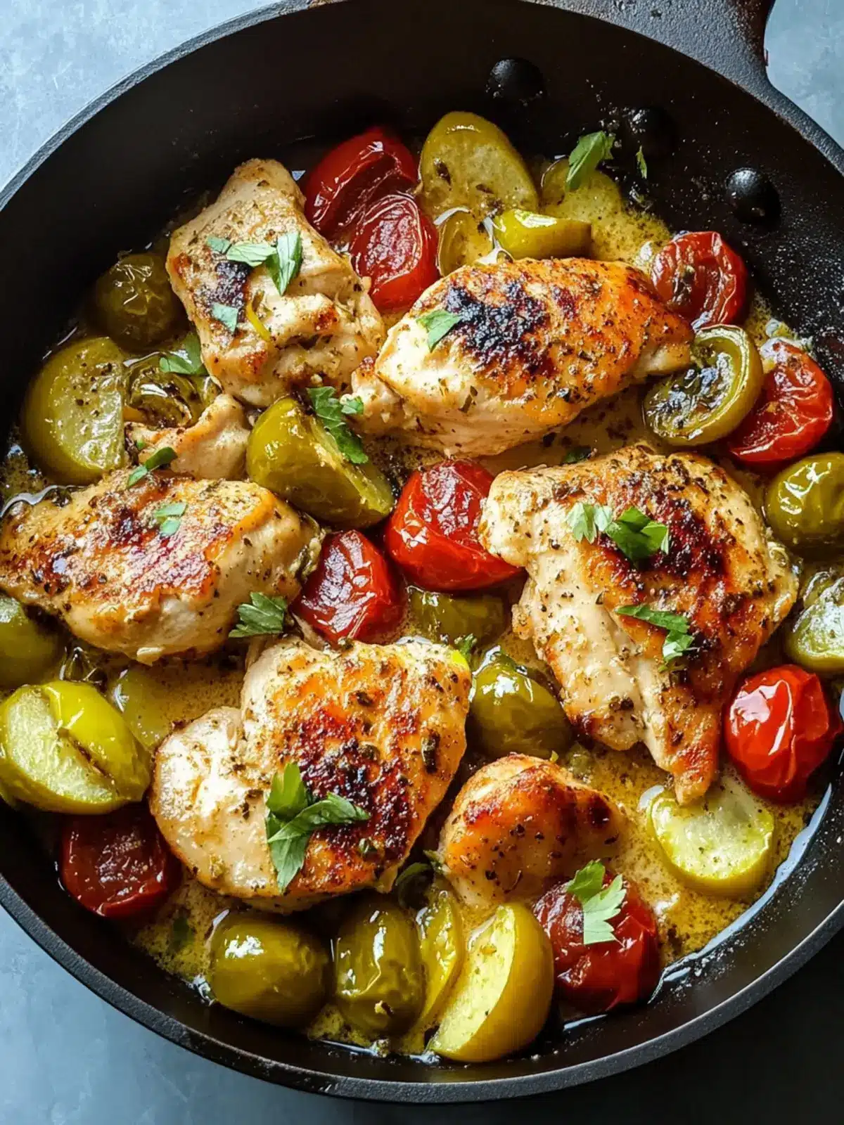 Savor the Easy Pepperoncini Chicken Skillet Tonight for Dinner! 4 Savor the Easy Pepperoncini Chicken Skillet Tonight