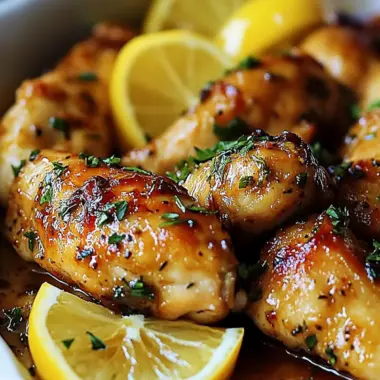 Lemon Garlic Chicken: Your Go-To for Quick Healthy Dinners 10 Lemon Garlic Chicken
