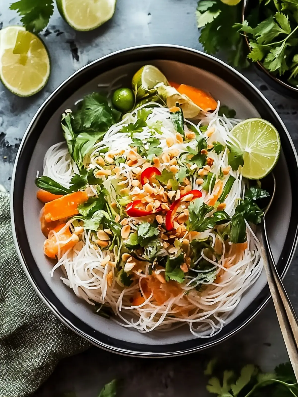 Vibrant Vietnamese Noodle Salad Recipe for Healthy Days 3 Vietnamese Noodle Salad