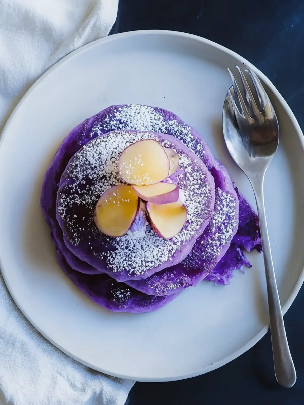Delicious Ube Mochi Pancakes for a Chewy Breakfast Treat 5 Ube Mochi Pancakes