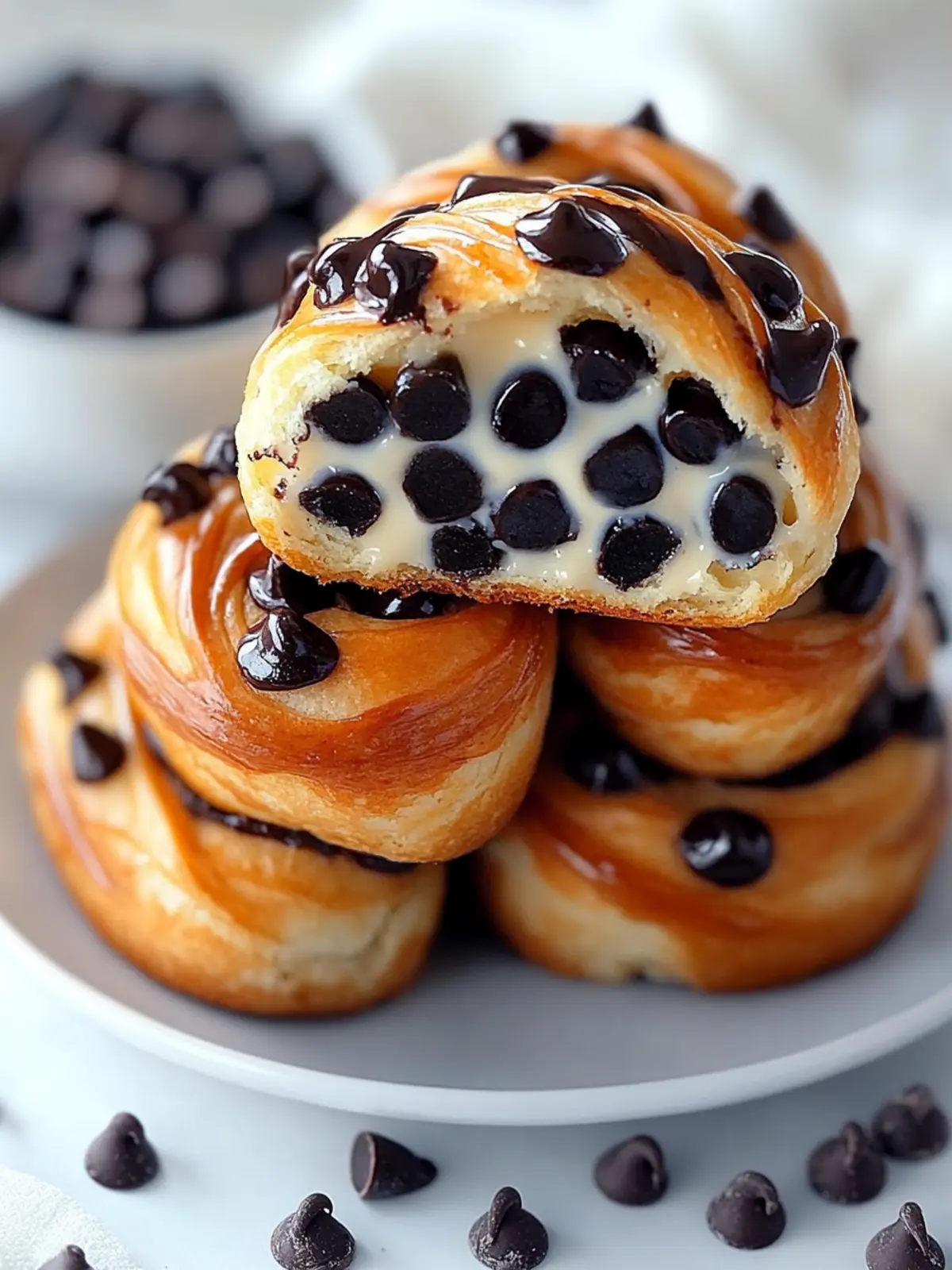 Decadent Chocolate Chip Vanilla Custard Brioches Made Easy 5 Decadent Chocolate Chip Vanilla Custard Brioches