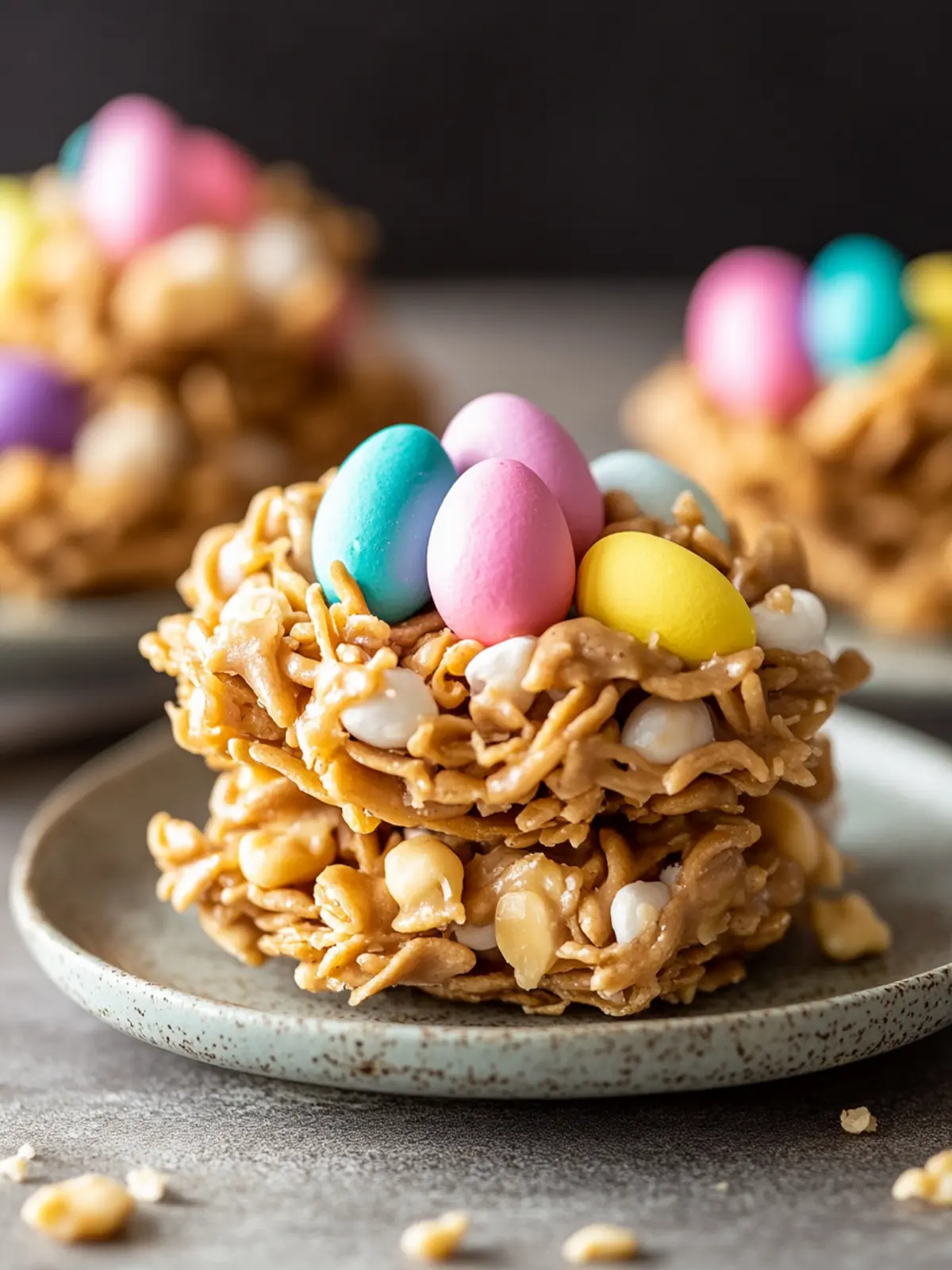 Easter Egg Peanut Butter Haystacks That Kids Will Love 5 Easter Egg Peanut Butter Haystacks