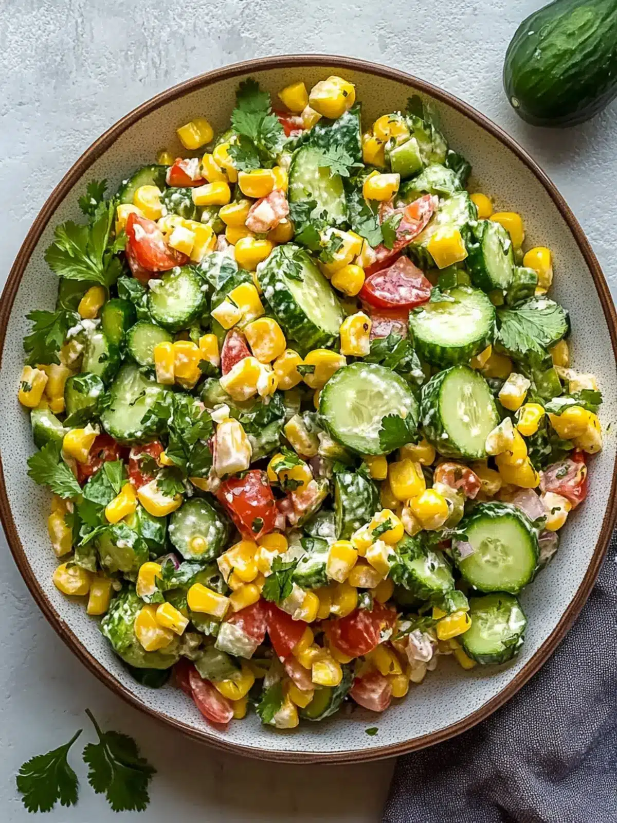 Corn Mexican Cucumber Salad: Your Ultimate Summer Refreshment 2 Corn Mexican Cucumber Salad