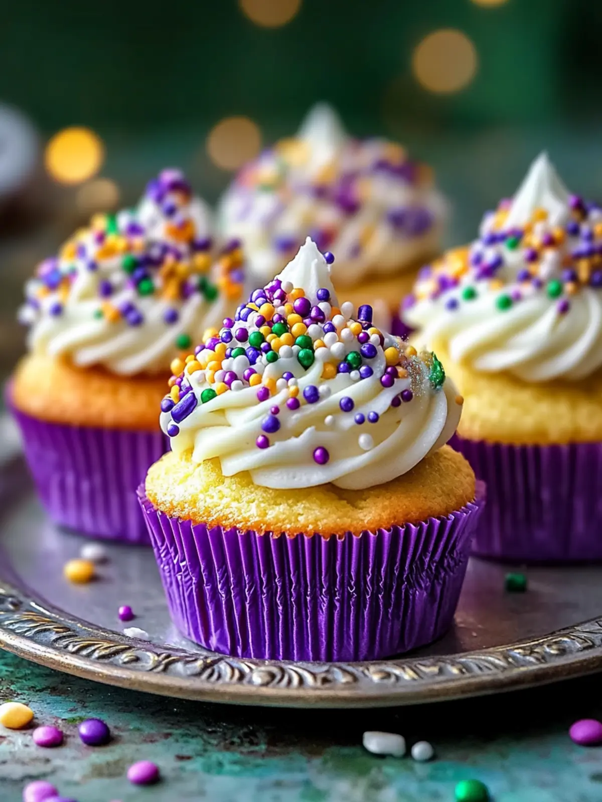 King Cake Cupcakes: A Festive Twist on a Classic Favorite 2 King Cake Cupcakes