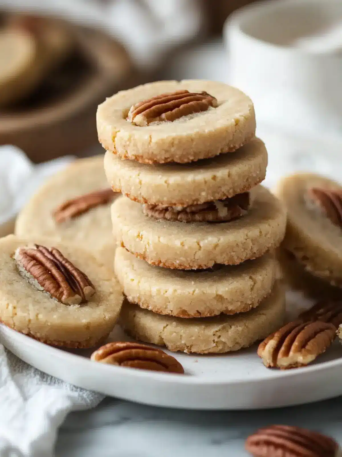 Brown Butter Pecan Shortbread Cookies You'll Dream About 2 Brown Butter Pecan Shortbread Cookies