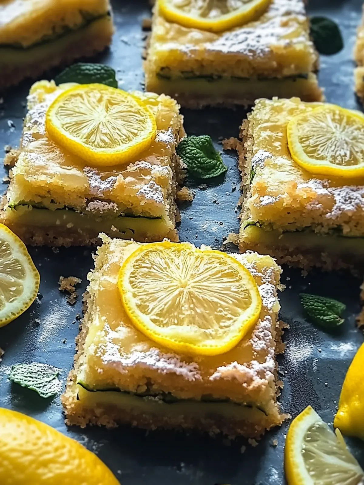 Lemon Zucchini Bars to Brighten Your Baking Days 3 Lemon Zucchini Bars