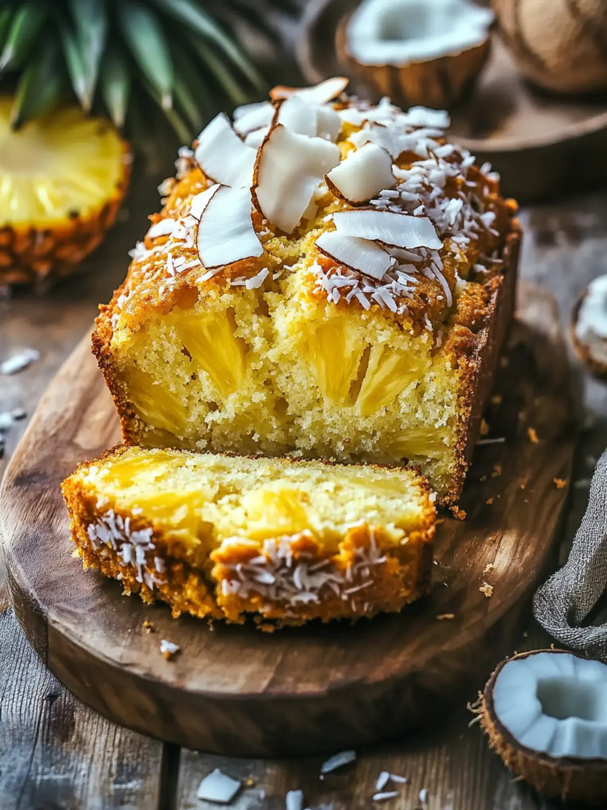 Cozy Pineapple Coconut Bread That Will Brighten Your Day 2 Cozy Pineapple Coconut Bread