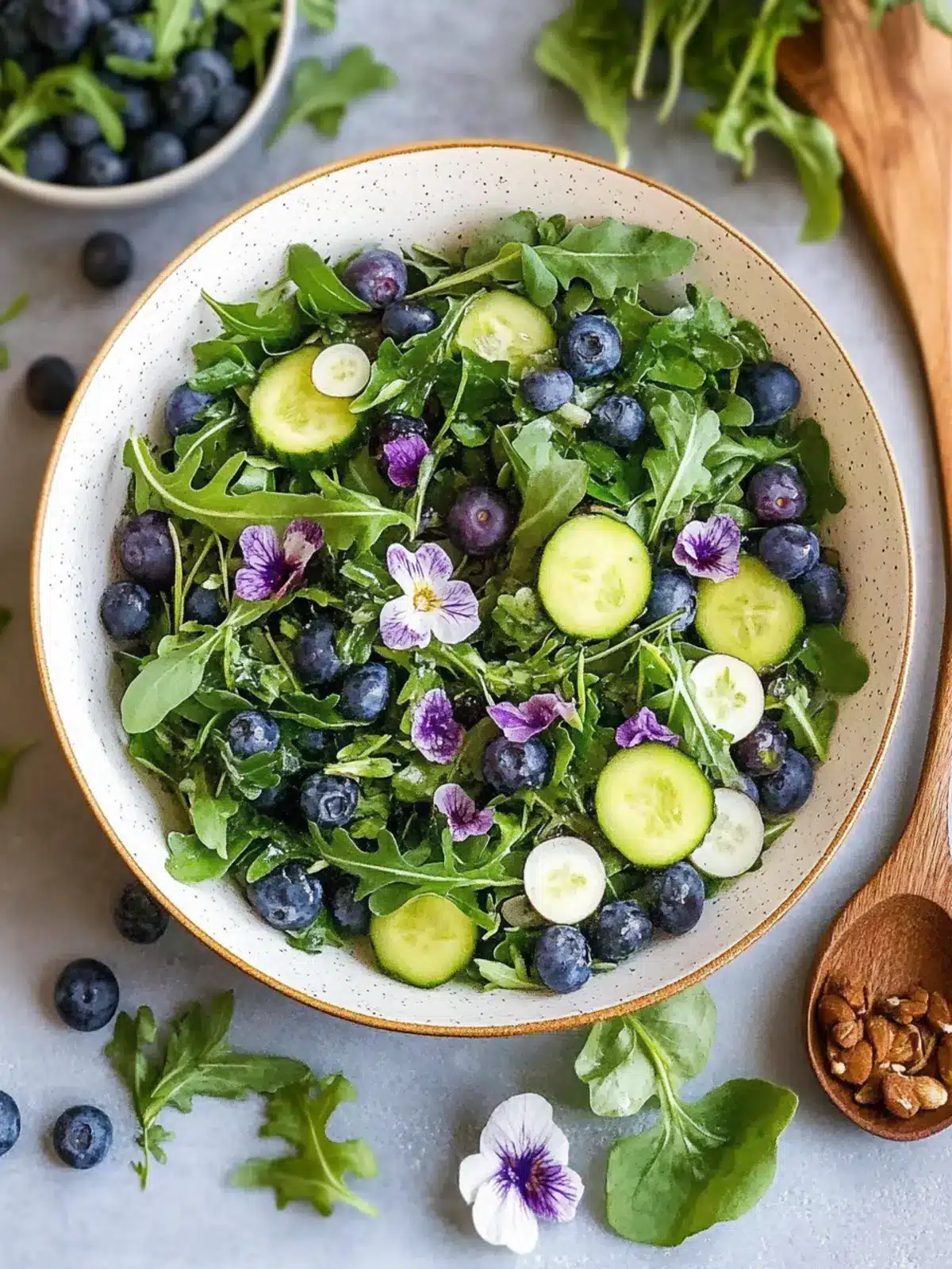 Vibrant Blueberry Arugula Herb Salad for Fresh Flavors 3 Blueberry Arugula Herb Salad