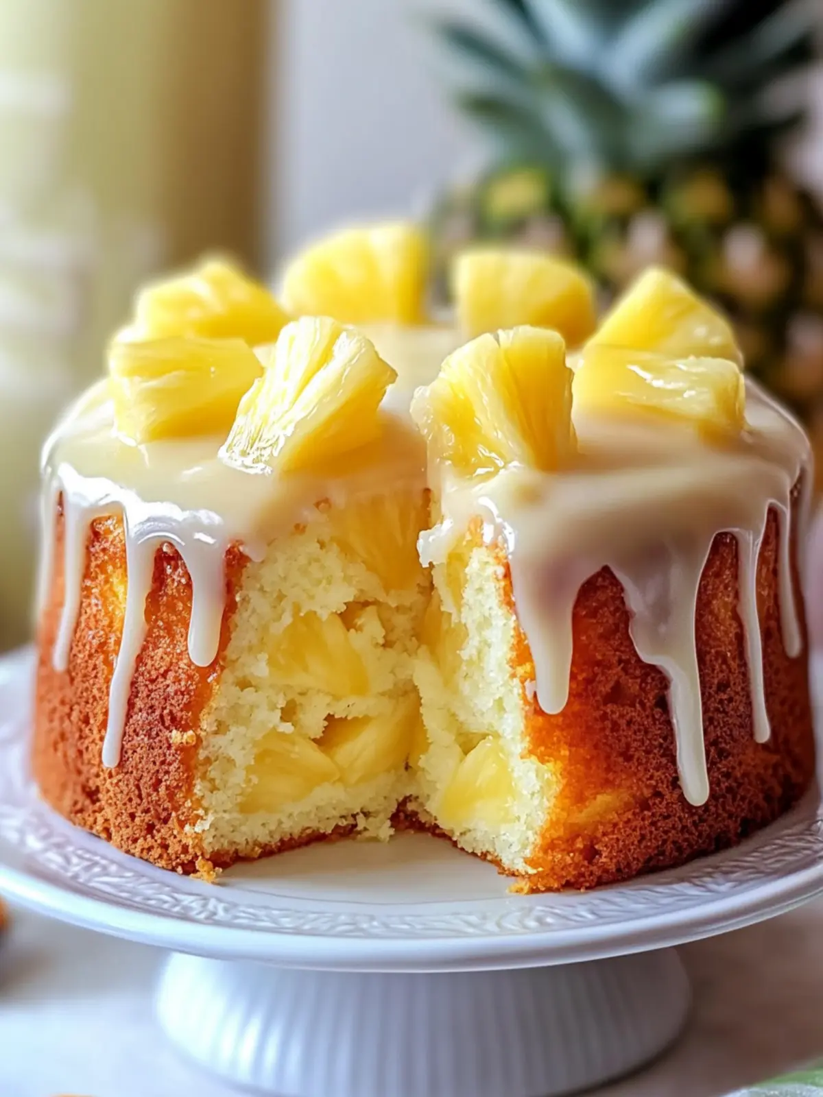 Delicious Easter Pineapple Heaven Cake for a Tropical Celebration 2 Delicious Easter Pineapple Heaven Cake