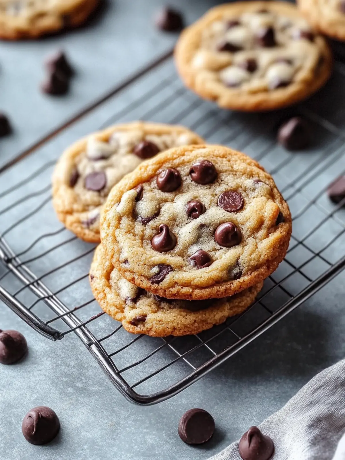 Ultimate Chocolate Chip Cookies: Chewy, Delicious, and Easy 3 Chocolate Chip Cookies