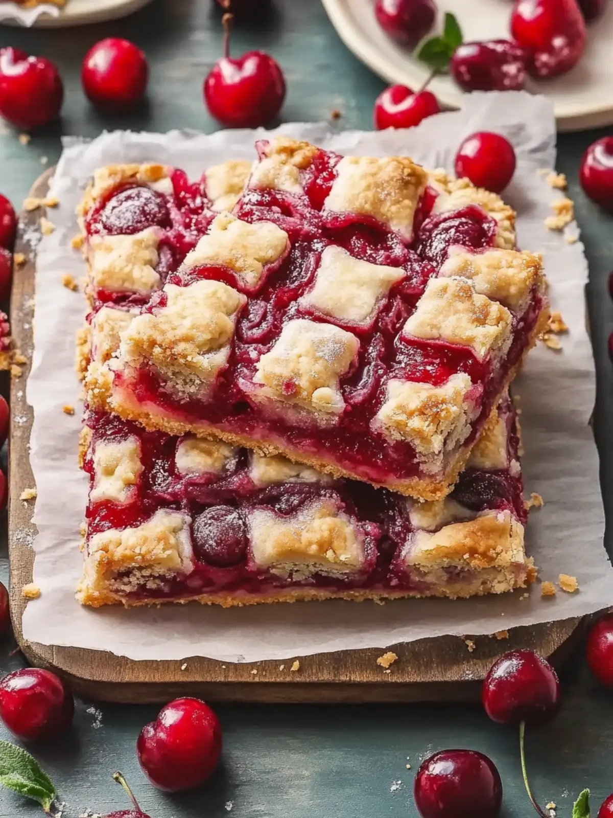 Delicious Cherry Pie Bars to Satisfy Your Sweet Cravings 4 Cherry Pie Bars