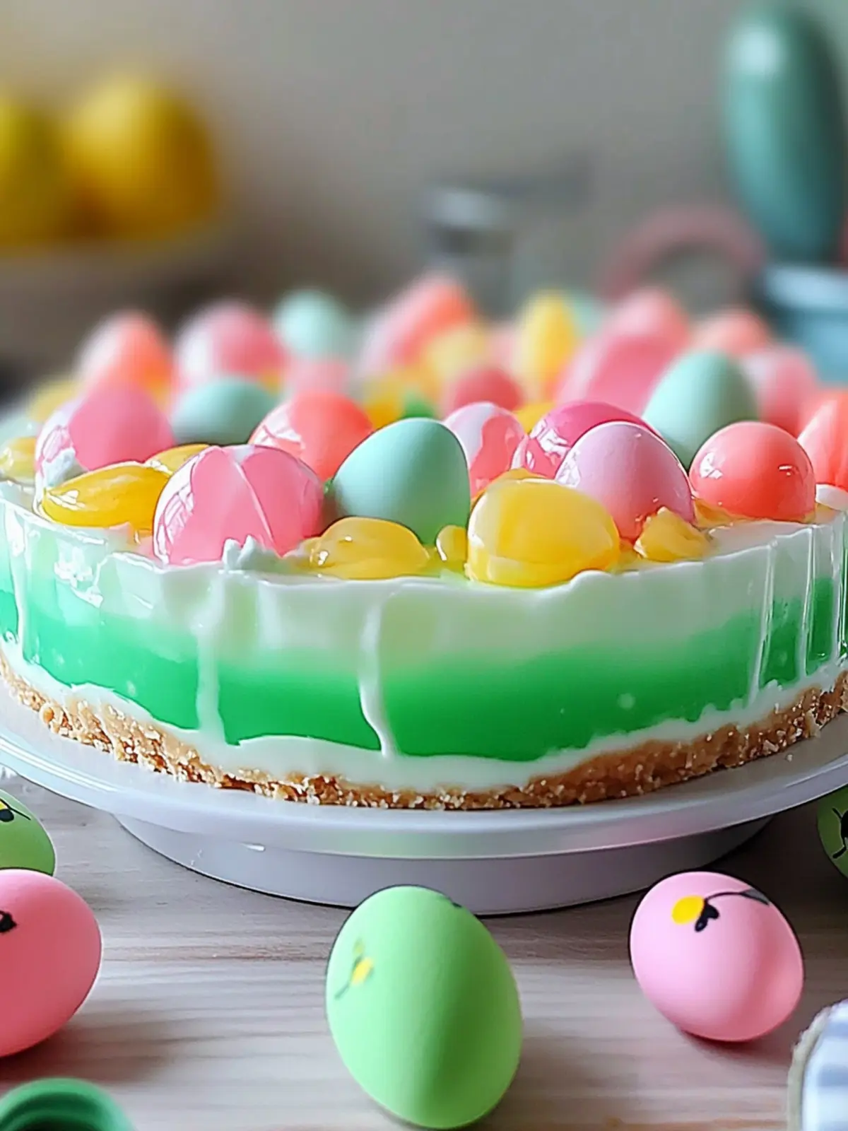 Delightful Easter No-Bake Jello Pie for Spring Celebrations 2 Easter No-Bake Jello Pie