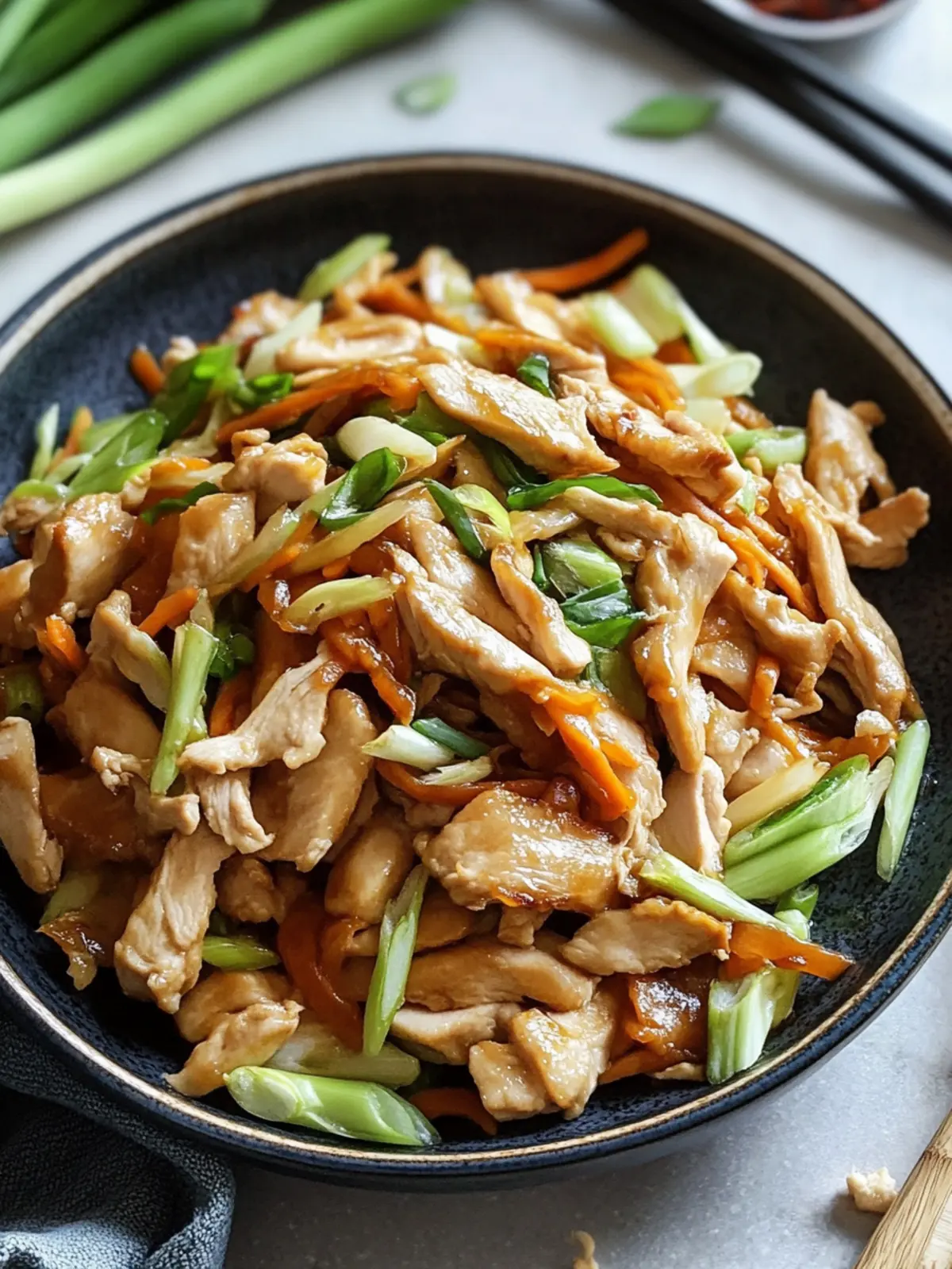 Quick and Tasty Moo Shu Chicken: Dinner in 30 Minutes! 4 Quick and Tasty Moo Shu Chicken