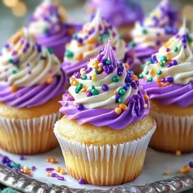 King Cake Cupcakes: A Festive Twist on a Classic Favorite 9 King Cake Cupcakes
