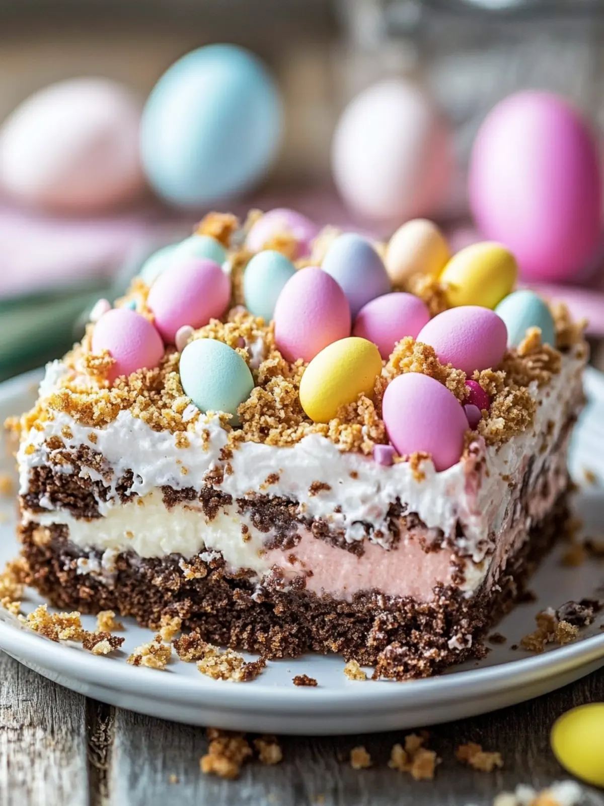 Delicious Easter Dirt Cake Casserole for a No-Bake Delight 2 Easter Dirt Cake Casserole